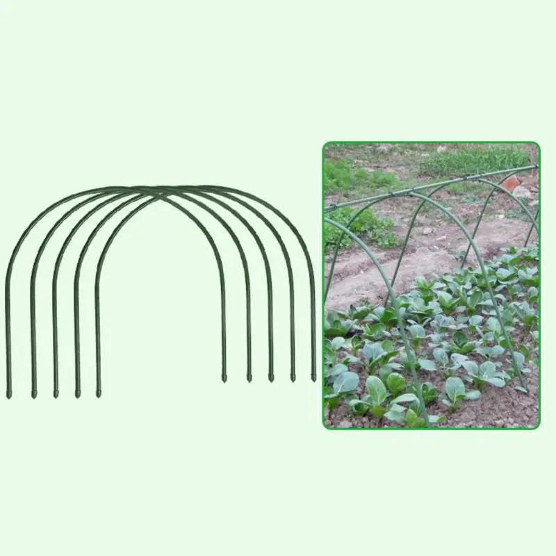 Greenhouse Hoops Grow Tunnel for Garden Plants and RaisedBeds,Durable Removable Rust-Free  ( (4).jpg