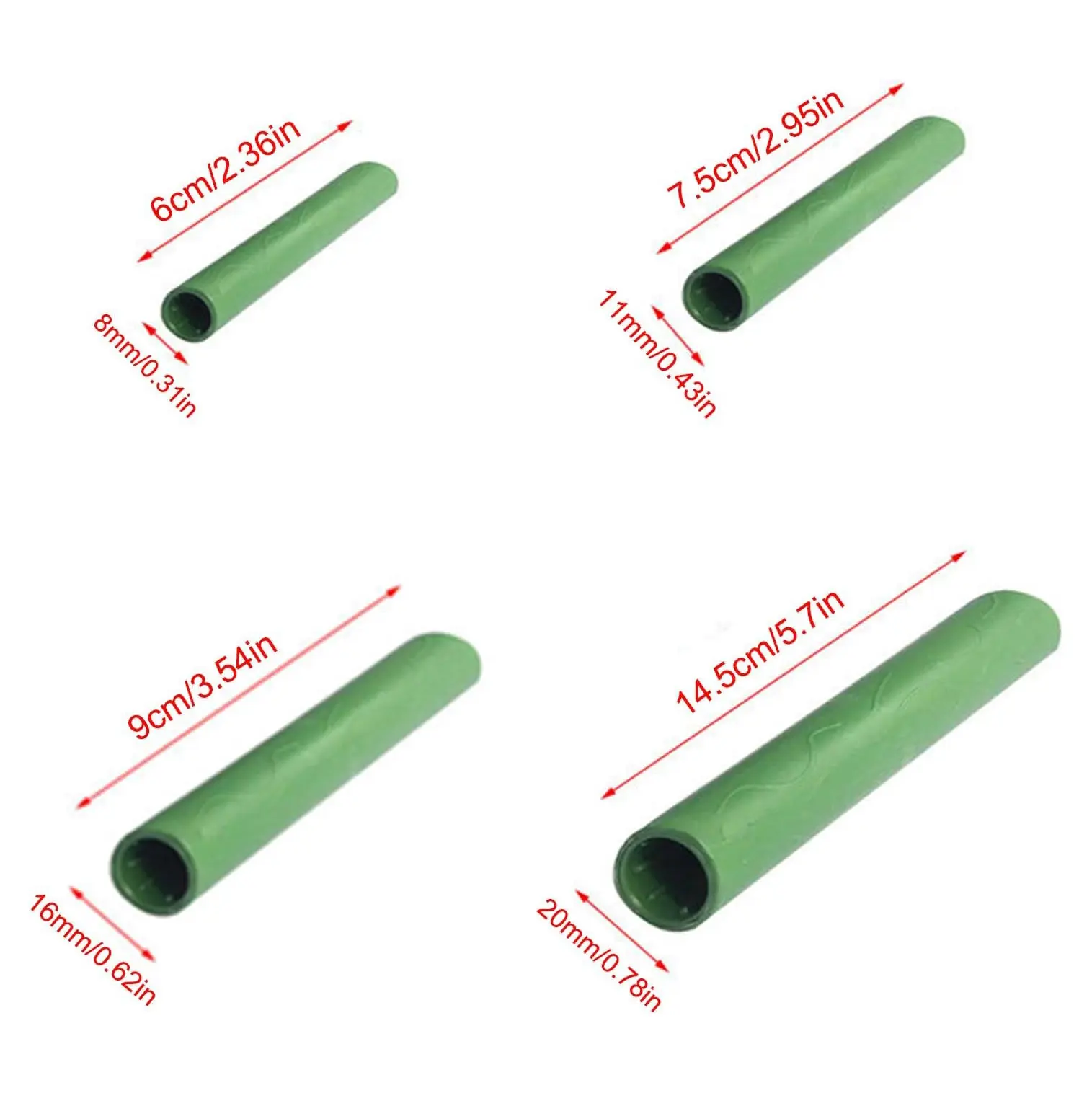 Plant Support Stakes Connectors, 11mm Garden Stake Straight Connecting Pipe for Greenhouse Plant Supports (2).jpg