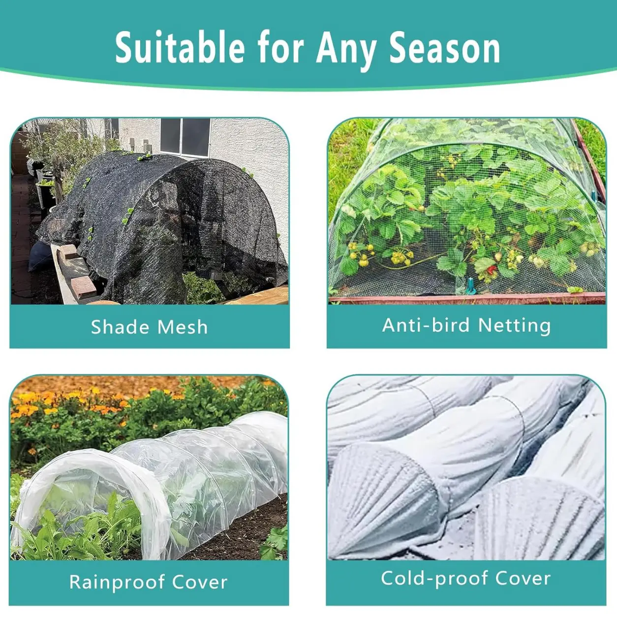 Greenhouse Hoops for Raised Beds,8ft Greenhouse Hoops,Grow Tunnel,6 Sets Garden Hoops Rustpro ( (6).jpg